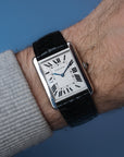 SOLD Cartier tank Solo Large Steel W5200028