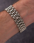 Rolex Day-Date 36 18039 18K White Gold Rare Grey Dial (1983 Punched Papers)