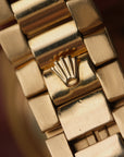 Rolex Oysterquartz Day-Date 19018 18K Yellow Gold White Roman Dial (1978)
