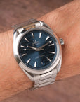 Omega Seamaster Aqua Terra 41mm Blue Dial Steel 220.10.41.21.03.004 (2022)