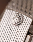 Philippe Golden Ellipse 3548G 18K White Gold Blue Dial (Patek Service)