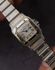 Cartier Santos Galbée 1567 18k Yellow Gold & Steel Quartz (24mm)