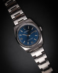 SOLD Rolex OP 116000 Blue