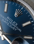 Rolex Datejust 126234 sunburst blue full set