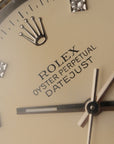 16234 G – Rare Ivory / Cream Patina Diamond Dial (C (VAT DEDUCTABLE)