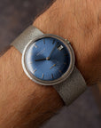 Patek Philippe Vintage 18k White Gold Calatrava Blue Dial Ref. 3445G (VAT RECLAMABLE)