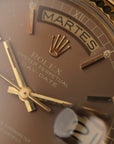 Rolex Day-Date 18038 "Havana" with papers