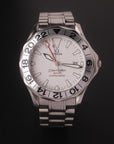 Omega Seamaster Diver 300 M Gmt Great White / Box / recent service