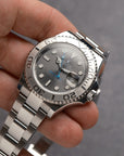 Rolex Yacht-Master 40 Dark Rhodium Dial Platinum Bezel Ref. 116622 (2017 Guarantee Card)