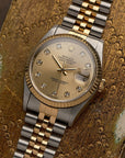 Rolex Datejust 36 Ref. 16233 | Circa 1997 | Champagne Diamond Dial | Two-Tone Jubilee