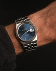 Rolex Datejust Oysterquartz Rare blue dial unpolished / Minty 17014 - with papers