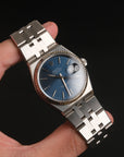 Rolex Datejust Oysterquartz Rare blue dial unpolished / Minty 17014 - with papers