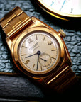 SOLD Rolex Oyster Perpetual 3130 Astrua / Mecan bracelet / 18k