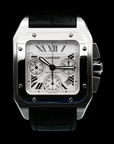 SOLD Cartier Santos 100 Certified Xl Chronograph
