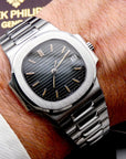 SOLD Patek Philippe Nautilus 3800 / Amazing patina and dial / serviced / unpolished / collectors set