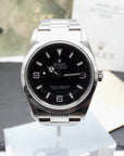SOLD Rolex Explorer Unpolished / 2002 / papers + tag