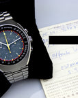 SOLD Speedmaster Mark Ii + papers / serviced by Omega / polished / 1977