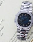 SOLD Patek Philippe Nautilus 3800 / Amazing patina and dial / serviced / unpolished / collectors set