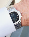SOLD Patek Philippe Nautilus 3800 / Amazing patina and dial / serviced / unpolished / collectors set