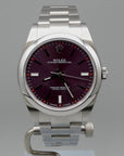 SOLD Oyster Perpetual 39mm NOS / Grape purple dial