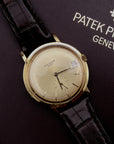 SOLD Patek Philippe Calatrava 1965 / Very good with extract & service
