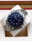 SOLD Seamaster Diver 300M Blue full set 2015 / with micro adjust clasp
