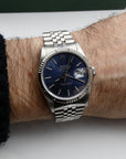 SOLD Rolex Datejust 36 1991 full set / blue