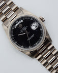 SOLD Rolex Day-Date 36 Black dial / serviced / warranty 18239