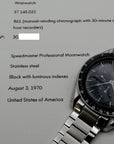 SOLD Omega Rare Speedmaster 145.022 69ST moonwatch DON - Service + extract