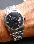 SOLD Rolex Datejust 36 - Grey/Black with papers