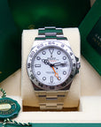 SOLD Rolex Explorer II / 2021 / 4 years warranty left