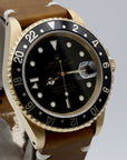 SOLD GMT-Master II 18K gold MINT