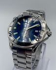 SOLD Omega Professional 300m Automatic Mens Watch Seamaster NOS / Electric Blue