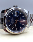 SOLD - CONTACT US Rolex Datejust 36 Blue
