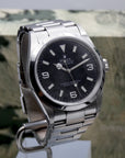 SOLD Rolex Explorer Unpolished / 2002 / papers + tag