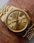 SOLD Rolex Datejust 36 2022 service / 1971