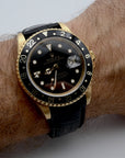 SOLD GMT-Master II 18K gold MINT