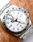 SOLD Rolex Explorer II / 2021 / 4 years warranty left