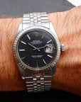 SOLD Rolex Datejust 36 - Grey/Black with papers