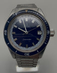 SOLD Omega Seamaster 60 Big Crown Rare Blue bezel / Unpolished