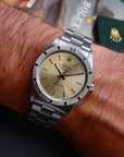 SOLD Rolex Air-King / nice patina / with papers / crispy 1995