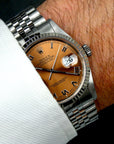 SOLD Rolex Datejust 36 / Rare brown dial / 1995 / Mint