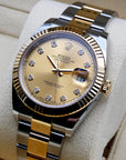 SOLD Rolex Datejust 41 Diamond dial / 2019 full set NL