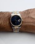 SOLD Datejust 36 blue 1991
