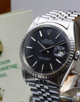 SOLD Rolex Datejust 36 - Grey/Black with papers