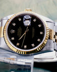 Rolex Datejust 36 Factory Diamond Dial / 1995 / Minty 16233G