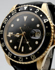 SOLD GMT-Master II 18K gold MINT