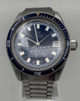 SOLD Omega Seamaster 60 Big Crown Rare Blue bezel / Unpolished