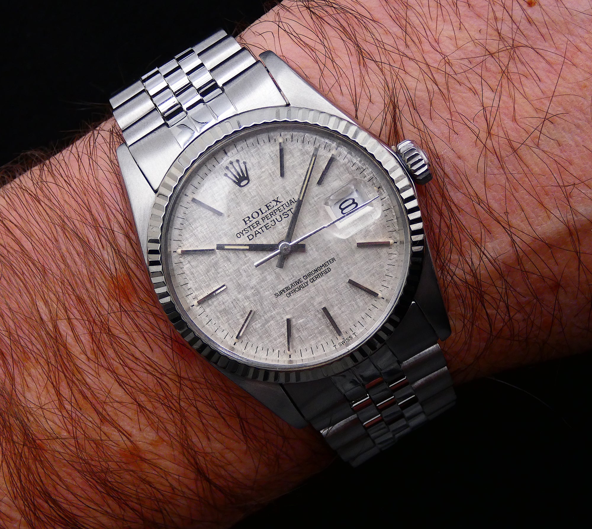 Rolex Datejust 36 Linen 1981