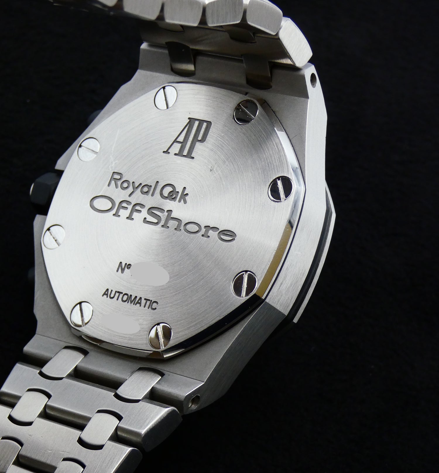 RES Audemars Piguet Royal Oak Offshore Chronograph NL set / steel bracelet / 26020ST